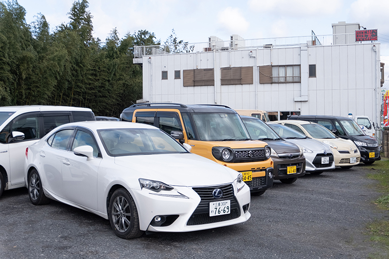 綺麗な代車の貸し出し